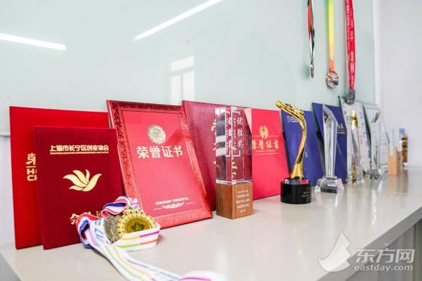 图为马寅青所获各项荣誉